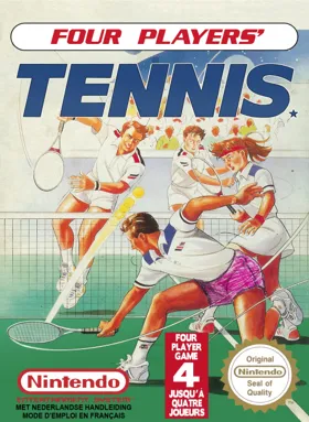 Four Players' Tennis (Europe) box cover front